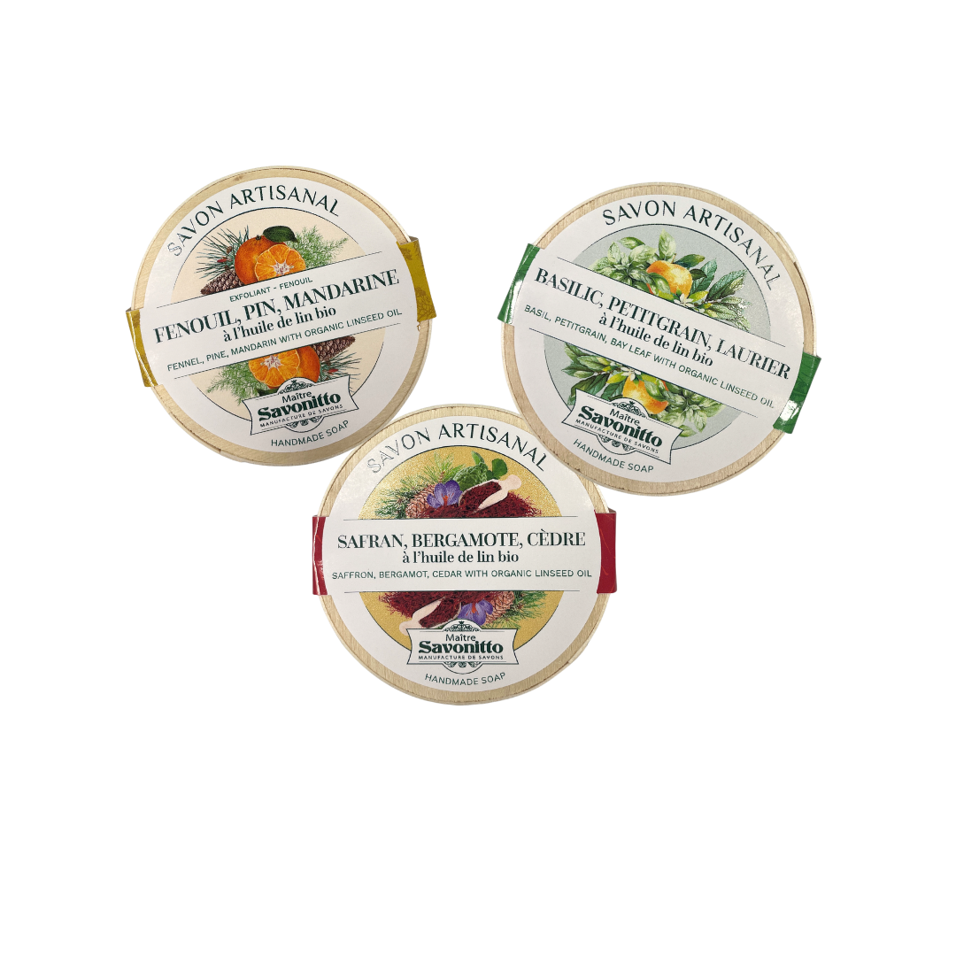 Basilikum-, Petitgrain- & Lorbeer-Seife 100g