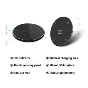 15W Fast Wireless Charger Pad - Averod