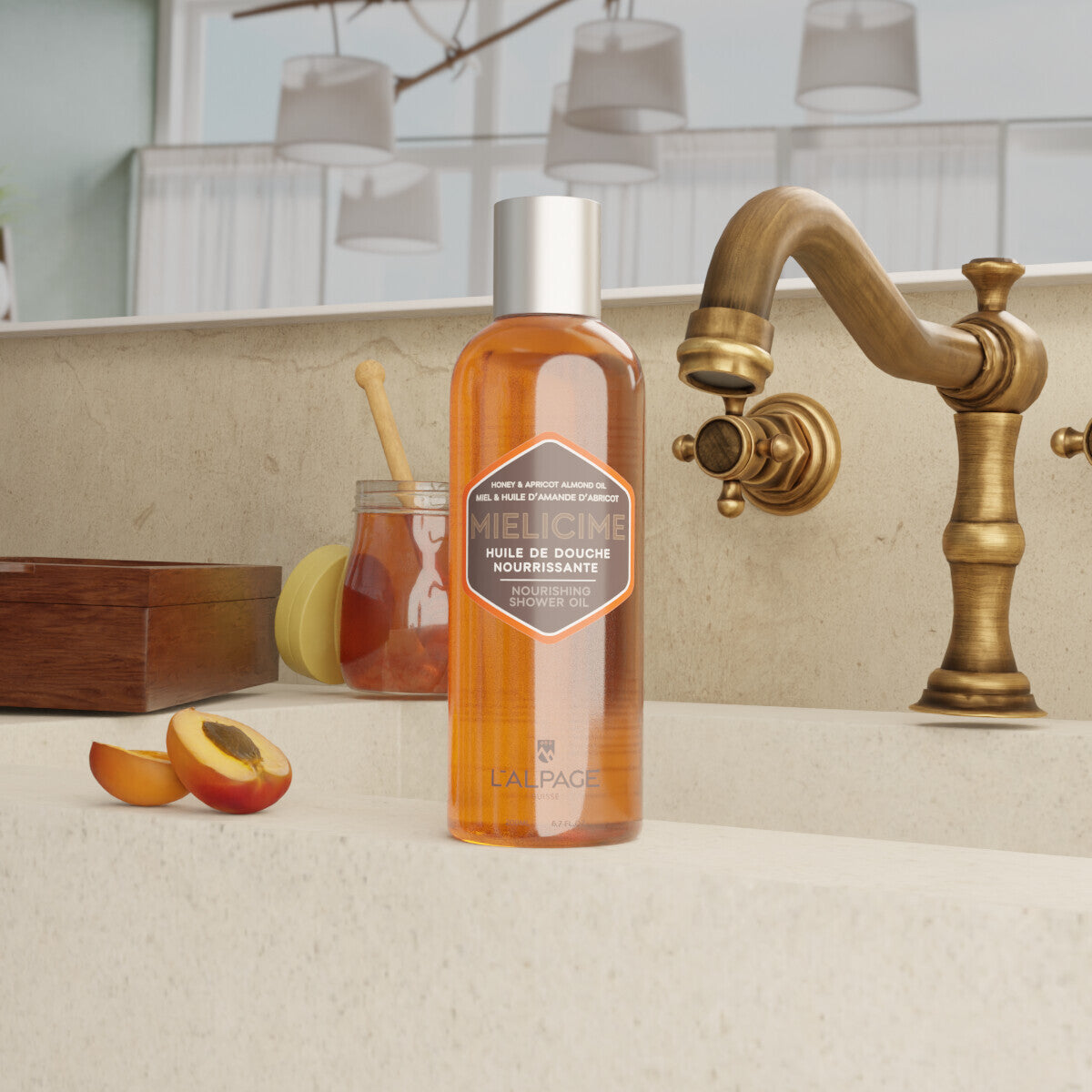 Huile de Douche & Massage Nourrissante Mielicime