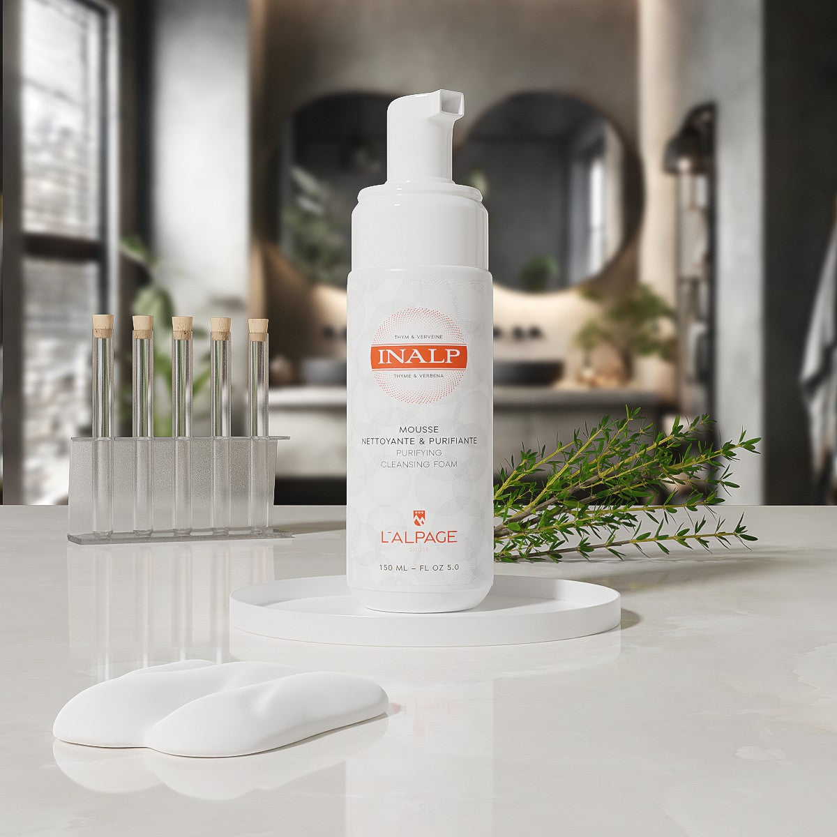 Mousse Nettoyante & Purifiante Inalp