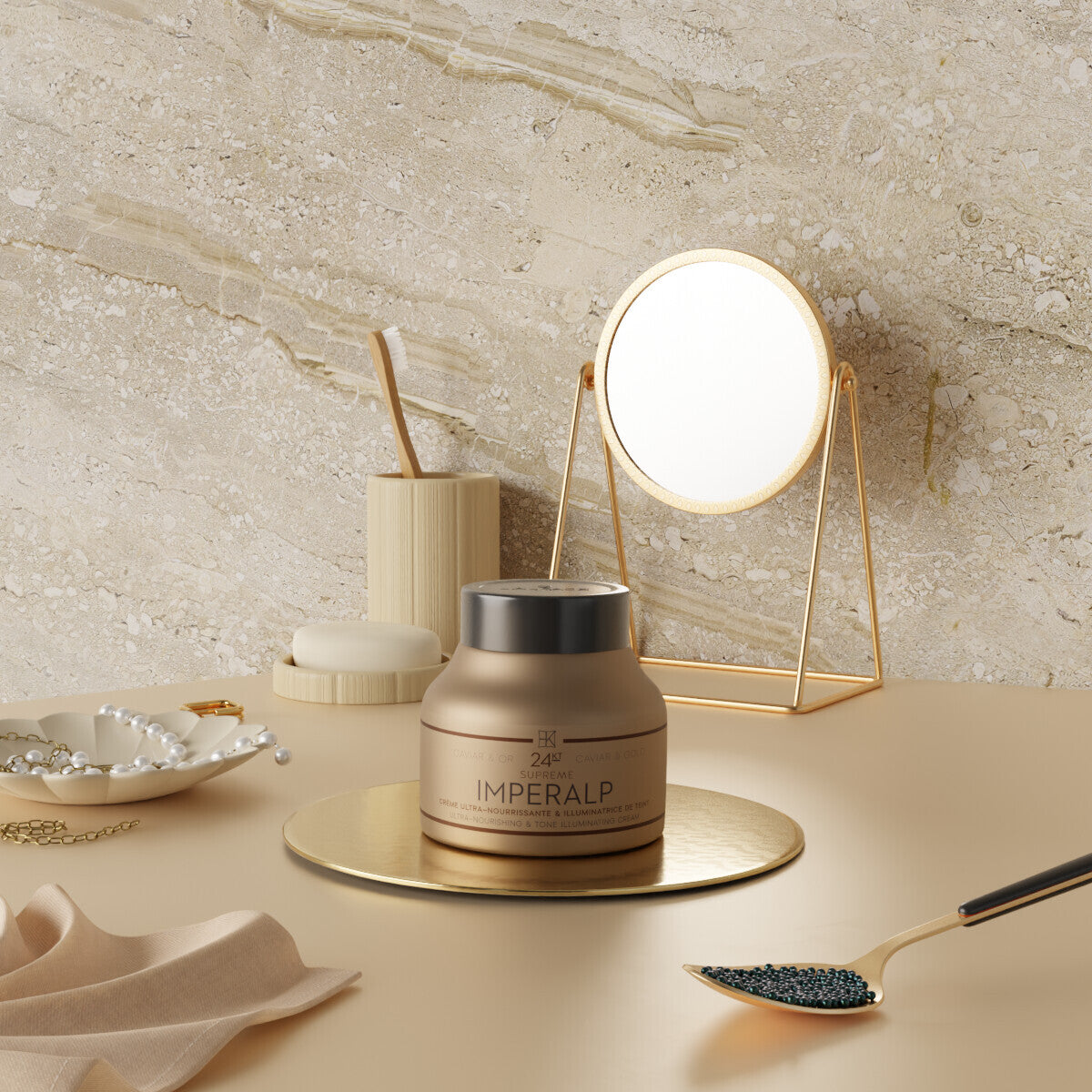 Crème Ultra-Nourrissante & Illuminatrice de teint Imperalp