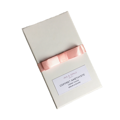 COFFRET CREME VISAGE - SERUM & BAUME AMÉTHYSTE