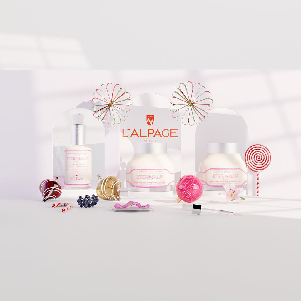 Set ou Coffret Cadeau Trio Crème Anti-Age Liftant Jou 50ml & Crème Nuit 50ml & Sérum Anti-Age Collagène Lissant & Liftant Eternalp 4060m