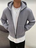 Daily Wear Zip Hoodie – Structured Look