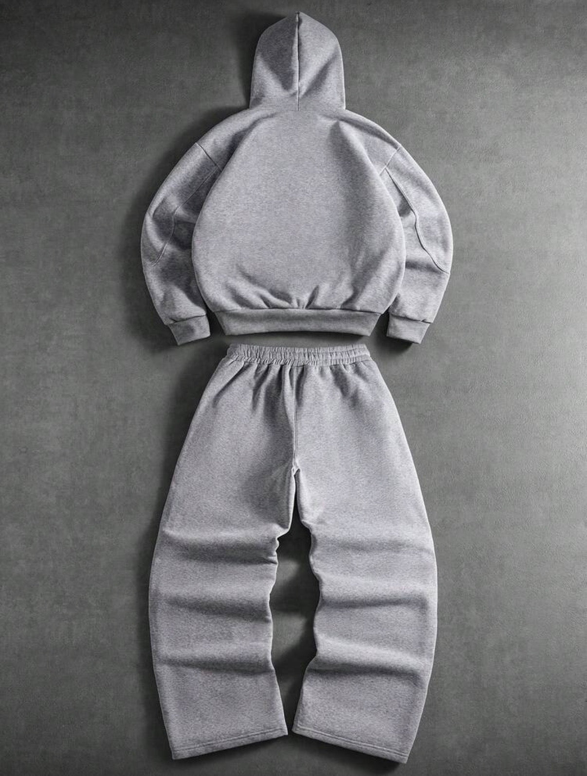 MASTERS Luxury Sweat Set – Grauer Hoodie & Jogginghose