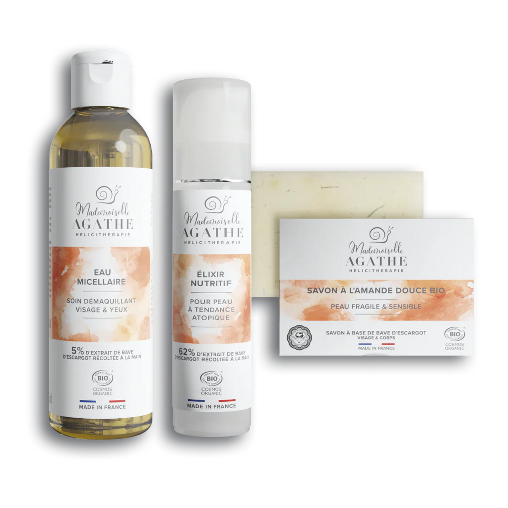 ROUTINE COUPEROSE & ROSACEE - Peau atopique - Mademoiselle Agathe