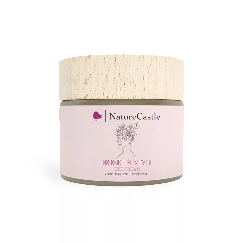 Crème Yeux Éclat Rosé – Rose Radiance Eye Cream Nature Castle