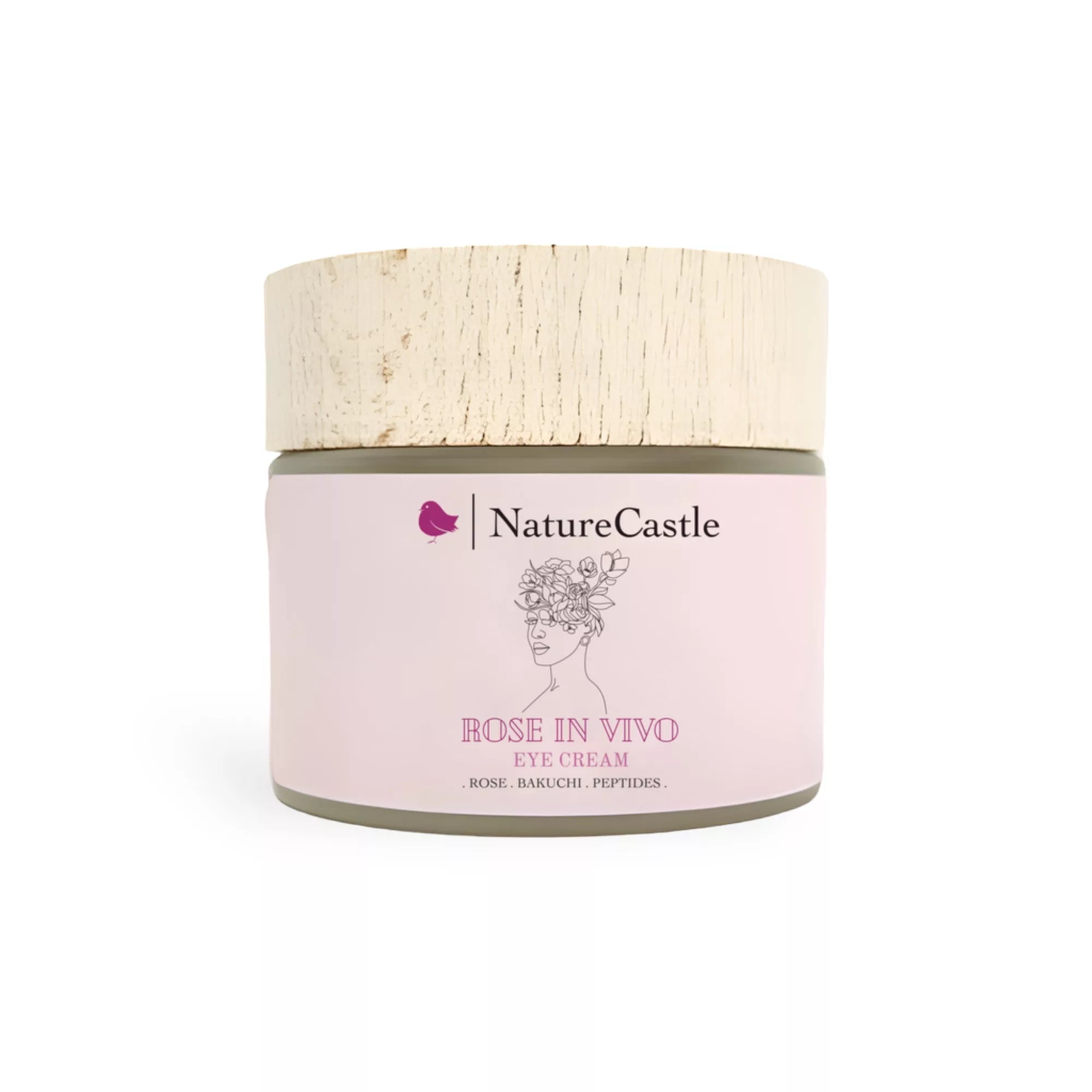 Crème Yeux Éclat Rosé – Rose Radiance Eye Cream Nature Castle