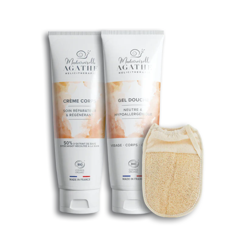 ROUTINE BEAUTE DU CORPS - Exfoliante et hydratante - Mademoiselle Agathe