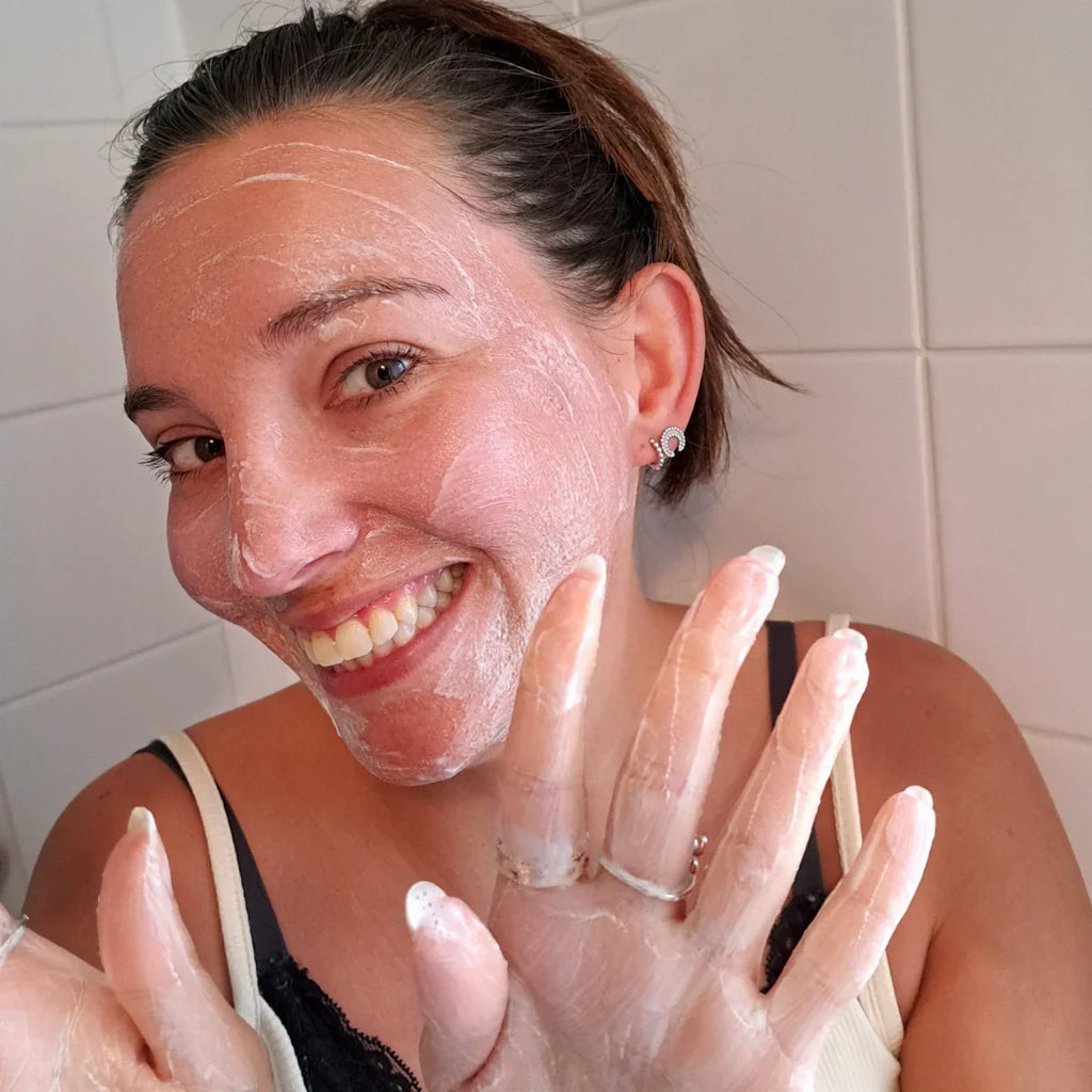 Savon menthe à la bave d'escargot bio - frais & apaisant - 100g - Mademoiselle Agathe