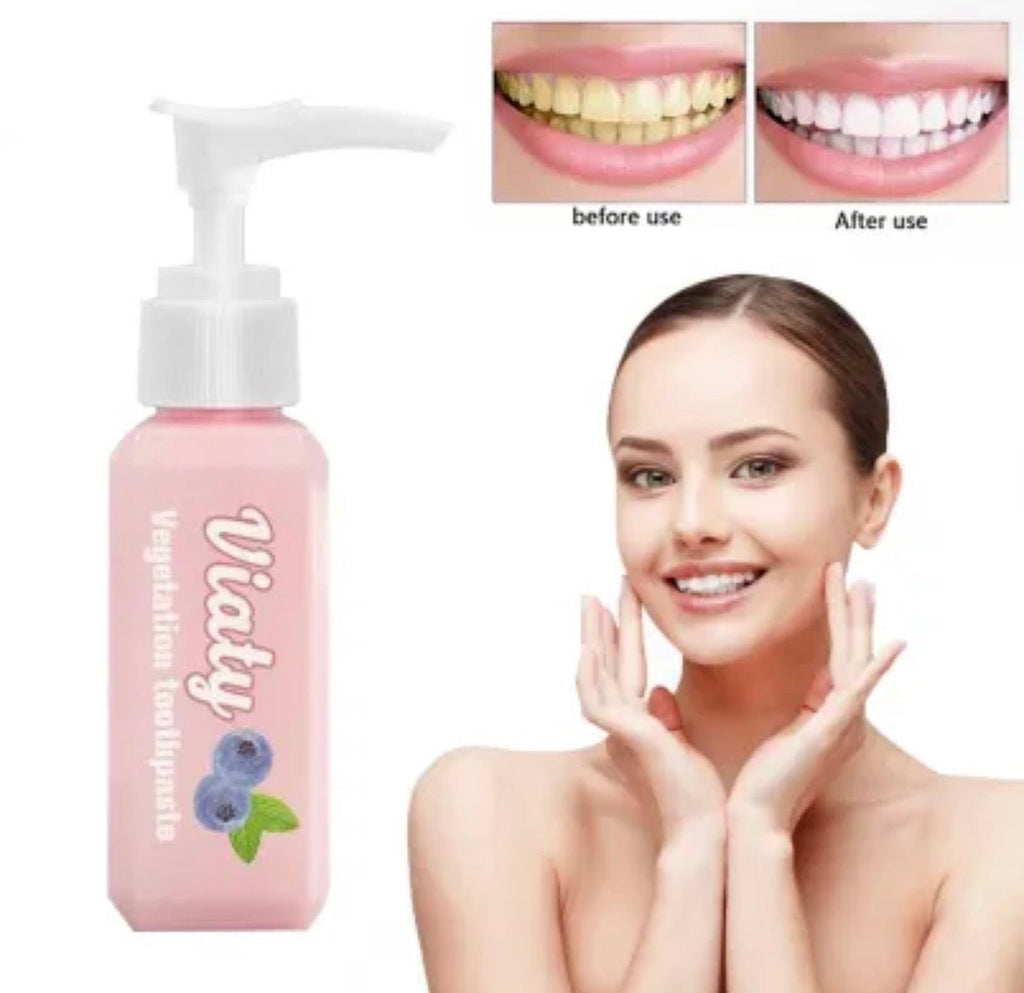 Blaubeer Zahnaufhellungs - Zahnpasta mit Natron - Averod