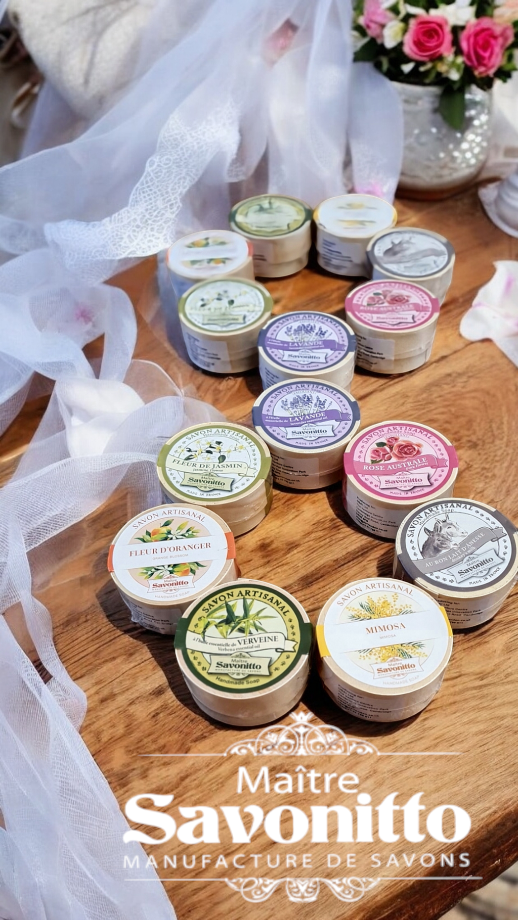 Seife Duft "Marine" in Holzkiste 100g