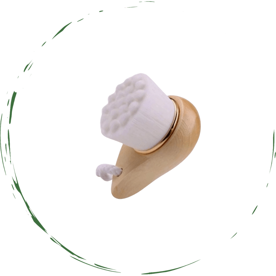 Facial Brush with Bamboo Handle - Averod