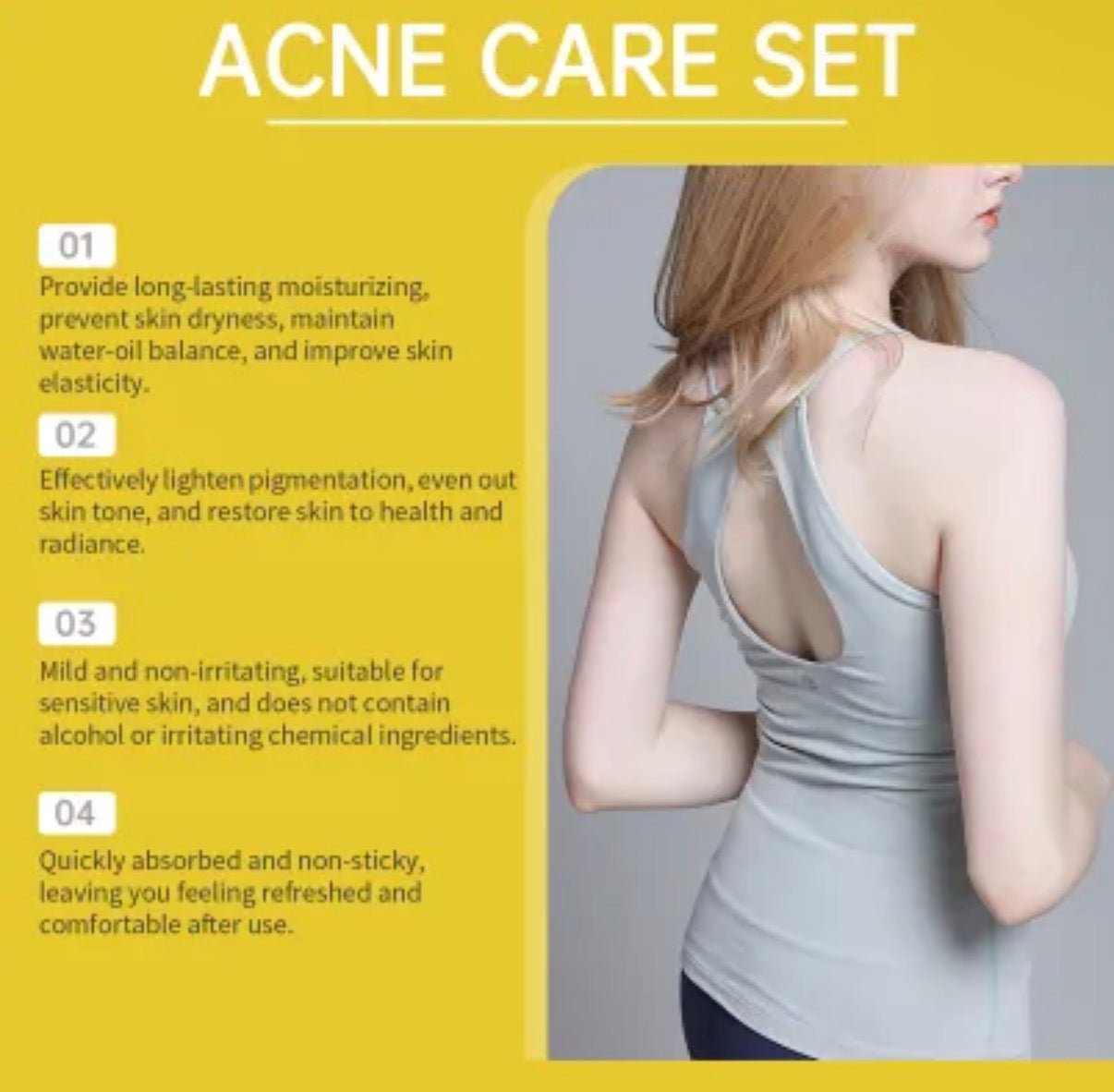 Hautpflege - Set für unreine Haut – Sanfte Pflege - Averod