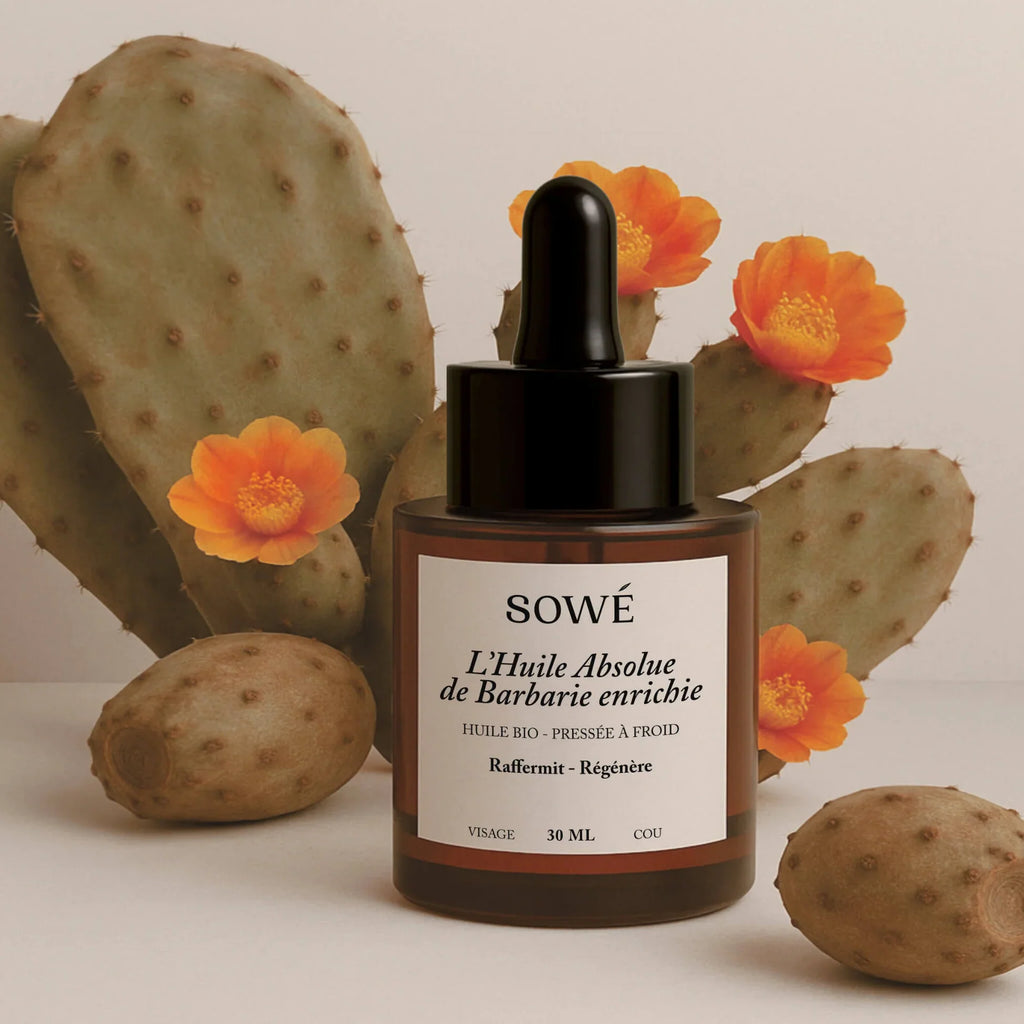 L'Huile Absolue de figue de barbarie bio pressée à froid - Anti-age 30 ml - SOWÉ
