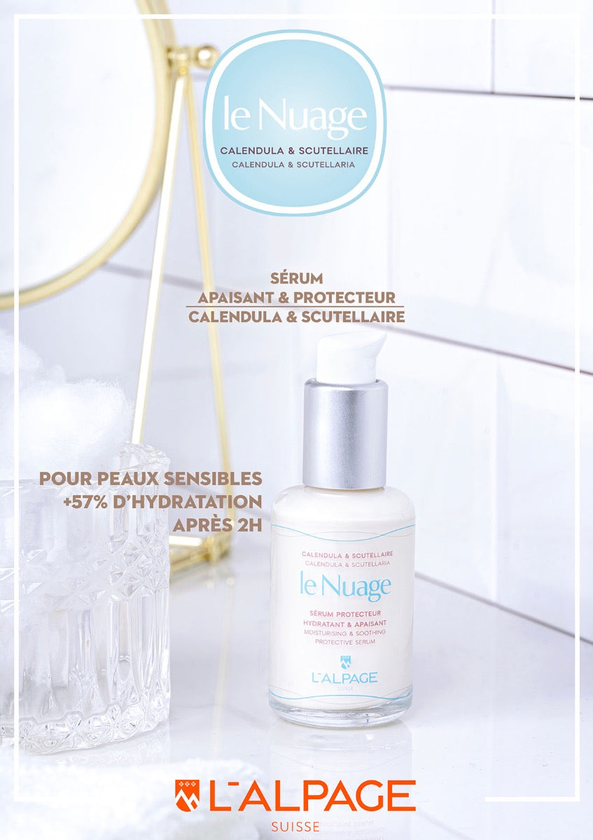Set ou Coffret Cadeau DUO Crème Apaisante + Sérum Apaisant LE NUAGE